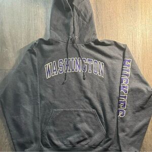 Washington Huskies Gray Hoodie